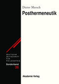 Mersch |  Posthermeneutik | Buch |  Sack Fachmedien