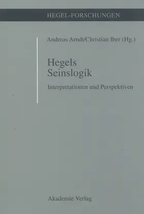 Arndt / Iber | Hegels Seinslogik | E-Book | www.sack.de