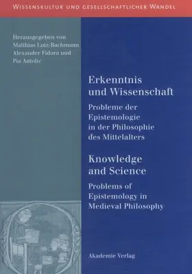 Lutz-Bachmann / Fidora / Antolic-Piper |  Erkenntnis und Wissenschaft/ Knowledge and Science | eBook | Sack Fachmedien
