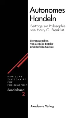 Betzler / Guckes | Autonomes Handeln | E-Book | sack.de