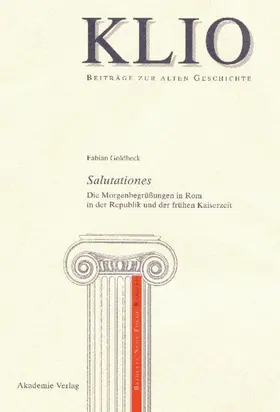 Goldbeck |  Salutationes | Buch |  Sack Fachmedien