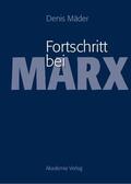 Mäder |  Fortschritt bei Marx | Buch |  Sack Fachmedien