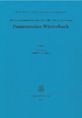 Herrmann-Winter / Vollmer |  Nådelühr bis Pamp | Buch |  Sack Fachmedien