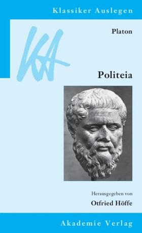 Höffe |  Platon: Politeia | Buch |  Sack Fachmedien