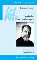 Mayer |  Edmund Husserl: Logische Untersuchungen | eBook | Sack Fachmedien