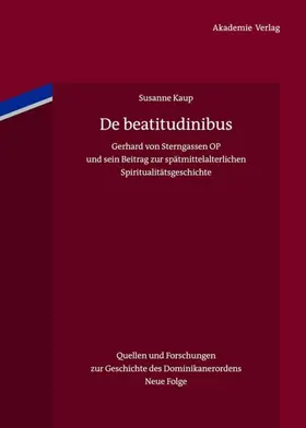 Kaup | De beatitudinibus | E-Book | www.sack.de
