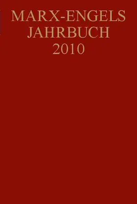  Marx-Engels-Jahrbuch 2010 | Buch |  Sack Fachmedien
