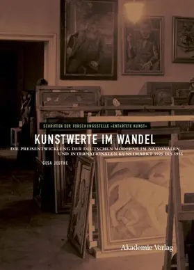 Jeuthe |  Kunstwerte im Wandel | Buch |  Sack Fachmedien