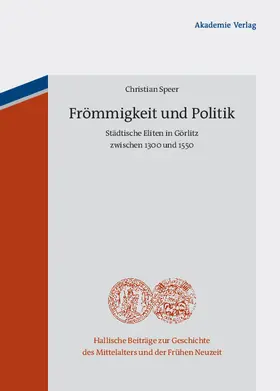 Speer |  Frömmigkeit und Politik | Buch |  Sack Fachmedien