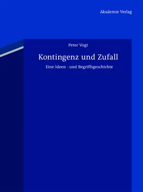 Vogt |  Kontingenz und Zufall | Buch |  Sack Fachmedien