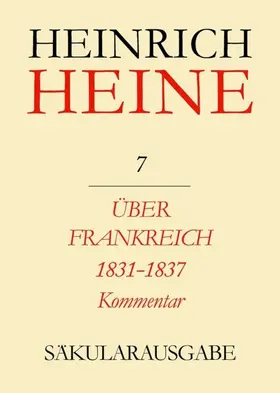 Mende |  Über Frankreich 1831-1837. Berichte über Kunst und Politik. Kommentar | eBook | Sack Fachmedien