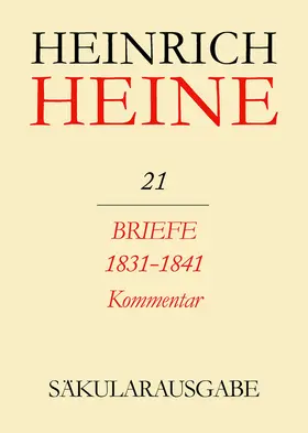 Eisner / Stöcker |  Briefe 1831-1841. Kommentar | eBook | Sack Fachmedien