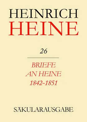 Stöcker |  Briefe an Heine 1842-1851 | eBook | Sack Fachmedien