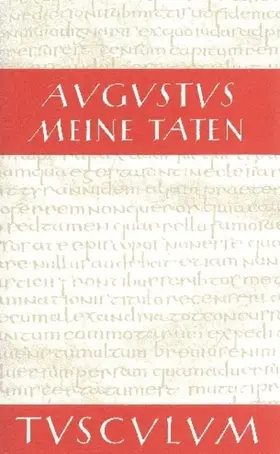 Augustus / Weber |  Meine Taten - Res gestae divi Augusti | Buch |  Sack Fachmedien