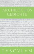 Archilochos / Nickel |  Gedichte | Buch |  Sack Fachmedien