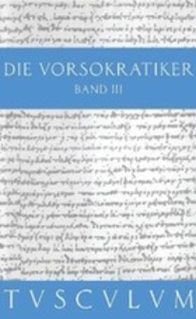 Gemelli Marciano | Die Vorsokratiker 3 | Buch | 978-3-05-005447-6 | sack.de