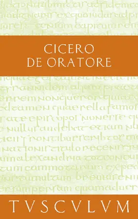 Cicero / Nüßlein | Über den Redner / De oratore | Buch | 978-3-05-005448-3 | www.sack.de