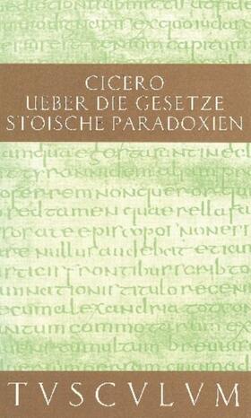 Cicero / Nickel | De legibus / Über die Gesetze | Buch | 978-3-05-005457-5 | sack.de