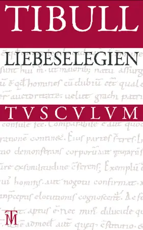 Tibull |  Liebeselegien | Buch |  Sack Fachmedien