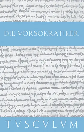 Gemelli Marciano |  Die Vorsokratiker 1 | Buch |  Sack Fachmedien