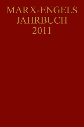  Marx-Engels-Jahrbuch 2011 | Buch |  Sack Fachmedien