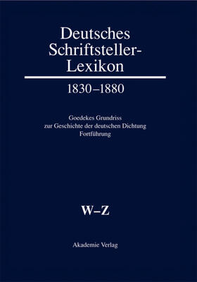 Jacob | Jacob, H: Dt. Schriftsteller-Lex. VIII.2. 1830-1880 W-Z | Buch | 978-3-05-005644-9 | sack.de
