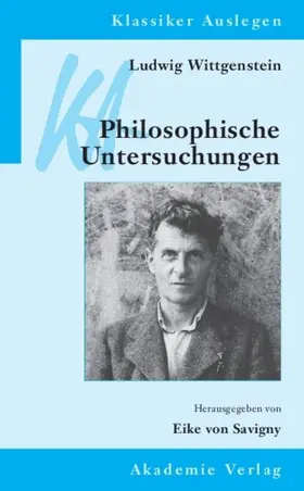 Savigny | Ludwig Wittgenstein: Philosophische Untersuchungen | E-Book | www.sack.de