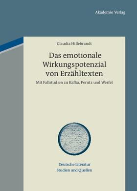 Hillebrandt | Das emotionale Wirkungspotenzial von Erzähltexten | E-Book | sack.de