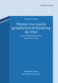 Schäfer |  Thomas von Aquins gründlichere Behandlung der Übel | Buch |  Sack Fachmedien