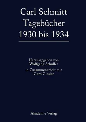 Schuller | 1930 bis 1934 | E-Book | www.sack.de