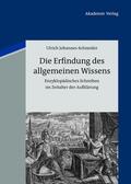 Schneider |  Die Erfindung des allgemeinen Wissens | eBook | Sack Fachmedien