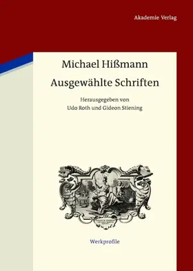 Hißmann |  Ausgewählte Schriften | eBook | Sack Fachmedien