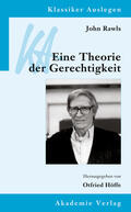 Höffe |  John Rawls: Eine Theorie der Gerechtigkeit | eBook | Sack Fachmedien