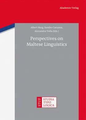 Borg / Caruana / Vella | Perspectives on Maltese Linguistics | E-Book | www.sack.de