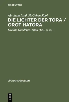 Kook / Goodman-Thau / Schulte | Die Lichter der Tora / Orot HaTora | E-Book | www.sack.de