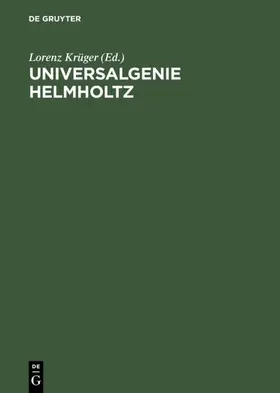 Krüger | Universalgenie Helmholtz | E-Book | www.sack.de