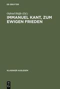 Höffe |  Immanuel Kant, zum ewigen Frieden | eBook | Sack Fachmedien
