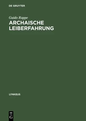 Rappe | Archaische Leiberfahrung | E-Book | www.sack.de