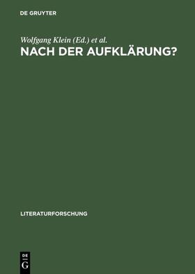 Klein / Naumann-Beyer | Nach der Aufklärung? | E-Book | sack.de