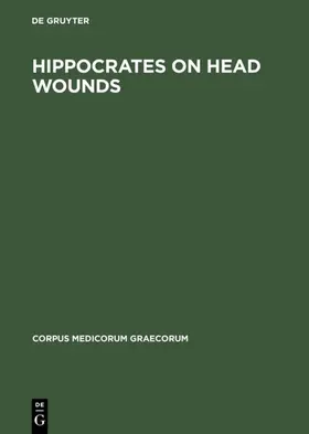 Hanson | Hippocrates On head wounds | E-Book | www.sack.de