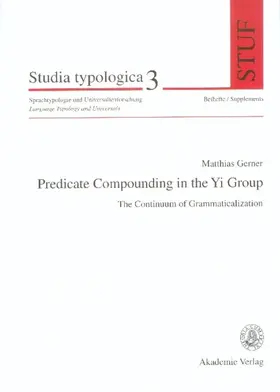 Gerner |  Predicate Compounding in the Yi-Group | eBook | Sack Fachmedien