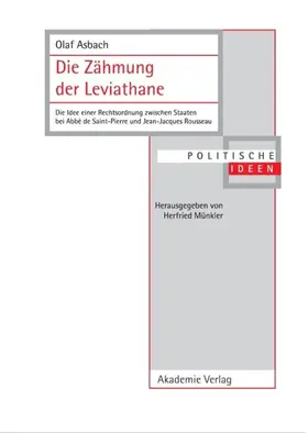 Asbach |  Die Zähmung der Leviathane | eBook | Sack Fachmedien