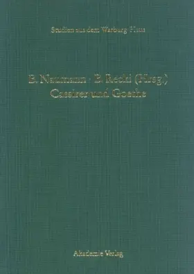 Naumann / Recki |  Cassirer und Goethe | eBook | Sack Fachmedien