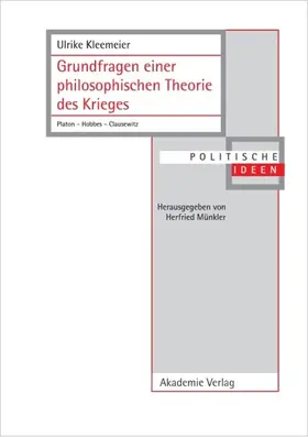 Kleemeier | Grundfragen einer philosophischen Theorie des Krieges | E-Book | www.sack.de