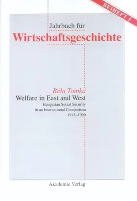 Tomka | Welfare in East and West | E-Book | www.sack.de