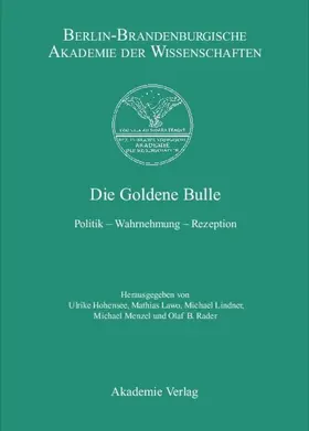 Hohensee / Lawo / Lindner |  Die Goldene Bulle | eBook | Sack Fachmedien