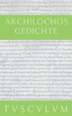 Archilochos / Nickel |  Gedichte | eBook | Sack Fachmedien