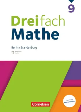 Buchmann |  Dreifach Mathe 9. Schuljahr - Berlin und Brandenburg - Schulbuch mit digitalen Hilfen, Erklärfilmen und Wortvertonungen | Buch |  Sack Fachmedien