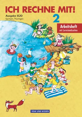 Käding / Käpnick / Schmidt |  Ich rechne mit 2. Arbeitsheft. Sachsen | Buch |  Sack Fachmedien