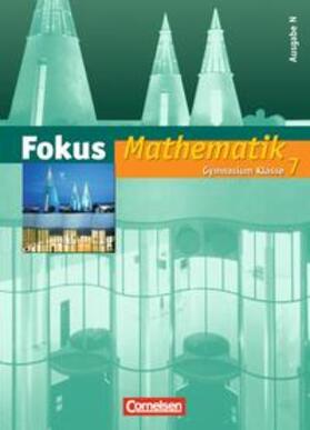 Block / Buddensiek / Freytag |  Fokus Mathematik - Gymnasium - Ausgabe N / 7. Schuljahr - Schülerbuch | Buch |  Sack Fachmedien